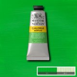 Акриловая краска W&N Galeria, 60мл, перманентный светло-зеленый