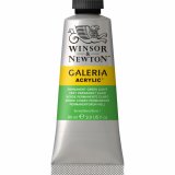 Акриловая краска W&N Galeria, 60мл, перманентный светло-зеленый