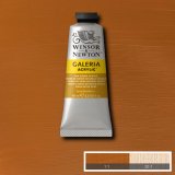Акриловая краска W&N Galeria, натуральная сиена непрозрачная, 60 мл