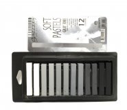 Пастель сухая Mungyo квадратная 12 цветов в коробке