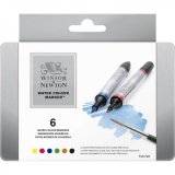 Набор маркеров акварельных Winsor&Newton Water Colour, 6 шт.