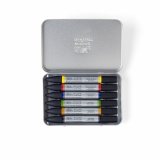 Набор маркеров акварельных Winsor&Newton Water Colour, 6 шт.