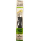 Набор кистей для масла Winsor&Newton Foundation, 6 шт WN5295026