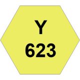 Маркер перманентный Marvy Le Plume кисть LEMON YELLOW