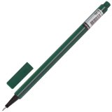 Ручка капиллярная BRAUBERG "Aero" темно-зеленая, 0,4 мм, 142251