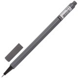 Ручка капиллярная BRAUBERG "Aero" серая, 0,4 мм, 142258
