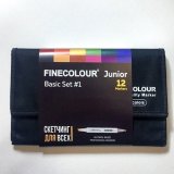 Набор маркеров Finecolour Junior 12 цветов в пенале Базовый №1