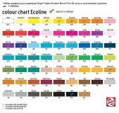 Набор акварельных маркеров Royal Talens Ecoline Brush Pen 20 штук в пластиковой упаковке