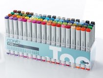 Набор маркеров на спиртовой основе Copic Classic A 72 цвета