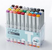 Набор маркеров на спиртовой основе Copic Classic базовые цвета 36 цветов