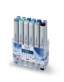 Набор маркеров на спиртовой основе Copic Classic зима 12 цветов