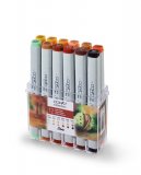 Набор маркеров на спиртовой основе Copic Classic осень 12 цветов