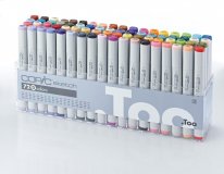 Набор маркеров на спиртовой основе Copic Sketch D 72 цвета
