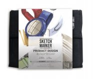 Набор маркеров на спиртовой основе Sketchmarker Product 1 36шт промышленный дизайн, сумка органайзер