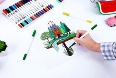 Набор маркеров и линеров SoulArt, 100 цветов