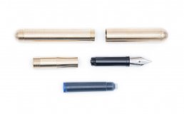 Ручка перьевая Kaweco Liliput BB латунный корпус