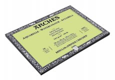 Блок для акварели Arches 185г/м.кв 26х36см 20л, фин