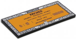 Блок для акварели Arches 300г/м.кв 10х25см 20л, торшон