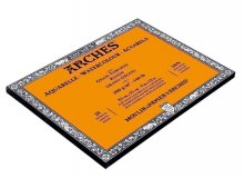 Блок для акварели Arches 300г/м.кв 23х31см 20л, торшон