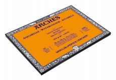 Блок для акварели Arches 300г/м.кв 26х36см 20л, торшон