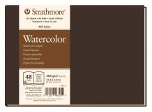 Блокнот для акварели Strathmore 400 Series Art Journal 300гр/м.кв 14х21,6см, 48л,