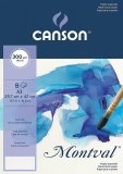 Бумага Canson Montval в папке 300г/м.кв 29.7х42см, фин 8л