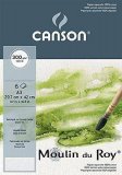 Бумага Canson Moulin du Roy в папке 300г/м.кв 29.7х42см 6л, фин