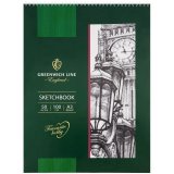 Скетчбук 50л. A3 на гребне Greenwich Line, 100г/м2
