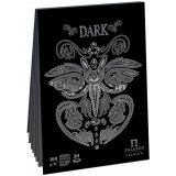 Планшет для эскизов и зарисовок 30л. А5 на склейке Лилия Холдинг "Dark", 160г/м2, черный тонир.офсет