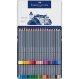 Карандаши цветные Faber-Castell "Goldfaber" 48 цветов, круглые, метал. коробка