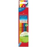 Карандаши цветные Faber-Castell "Grip", 06 цветов, трехгранные