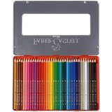 Карандаши цветные Faber-Castell, 36 цветов, метал. кор.