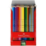 Карандаши акварельные Faber-Castell, 36 цветов и кисть