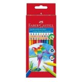 Карандаши цветные Faber-Castell, 24 цвета, трехгранные