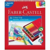 Карандаши цветные Faber-Castell "Grip" 36 цветов, студийная коробка