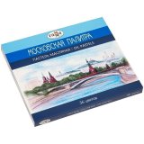 Пастель масляная Гамма "Московская палитра", 36 цветов, 278504