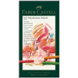 Пастель художественная Faber-Castell "Polychromos" 12 цветов, 285957