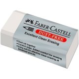 Ластик Faber-Castell "Dust Free", прямоугольный, картонный футляр, 62*21,5*11,5мм