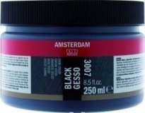 Грунт Gesso Armsterdam (3007) черный 250мл