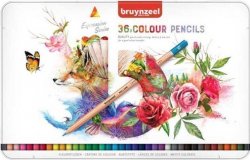Набор цветных карандашей Bruynzeel Expression Colour 36 цветов, упаковка металл