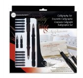 Набор пишущих узлов Manuscript Calligraphy 4 с аксессуарами для левшей