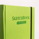 Скетчбук Малевичъ для акварели Veroneze, салатовый, 200 г/м, 15х20 см, 50л