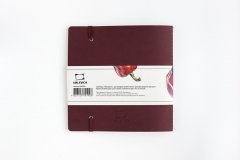 Скетчбук Малевичъ для графики "Graf'Art", красный, 150 г/м, 19х19, 20л