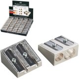 Точилка FABER-CASTELL 2 отверстия, металлическая 183400