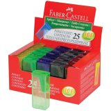 Точилка FABER-CASTELL с контейнером, пластиковая 581525