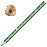 Карандаш цветной утолщенный STAEDTLER "Noris club", грифель 4 мм, зеленый 1284-5