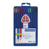 Карандаши цветные STAEDTLER ПРЕМИУМ "Ergosoft" 12 цветов, пластиковый футляр 157 SB12