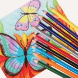 Карандаши цветные ПИФАГОР "ЛЕСНЫЕ ЖИТЕЛИ" 18 цветов, пластиковые, заточенные 181335
