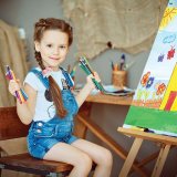Карандаши цветные акварельные ЮНЛАНДИЯ "ЮНЫЙ ВОЛШЕБНИК" 24 цвета 181404