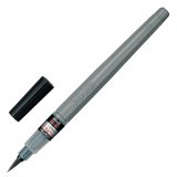 Кисть каллиграфическая PENTEL "Brush Pen", картридж черный XFP5M